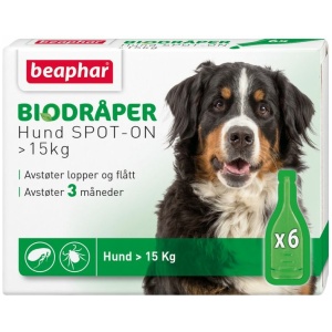 Beaphar Bio Spot On Hund > 30kg DATOVARE: 5/1-2025