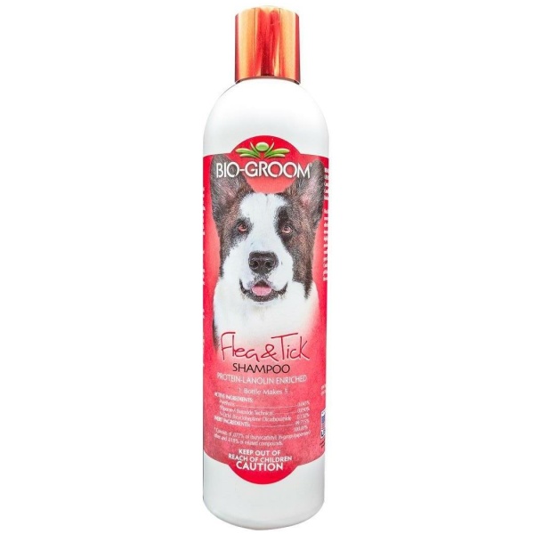 Bio Groom Flea & Tick Shampoo 355ml