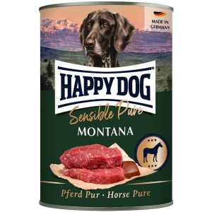 Happy Dog Boksemat Sensible Pure Montana M/Hest 400gr