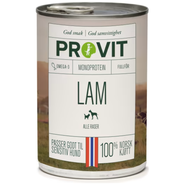 Provit Våtfor Lam 400gr