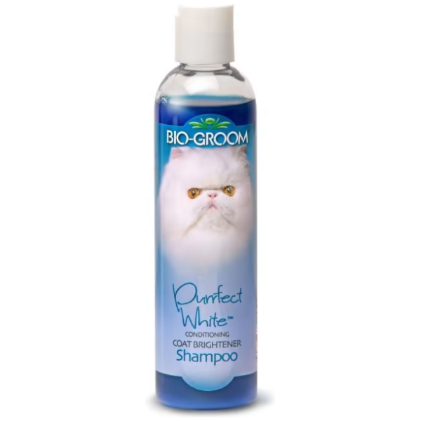 Bio Groom Purrfect White Cat Shampoo 355ml