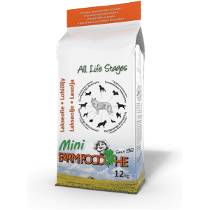 Farm Food HE all life stages skotsk lakseolje mini 12kg