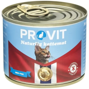 Provit Våtfor Katt M/Fisk 185gr