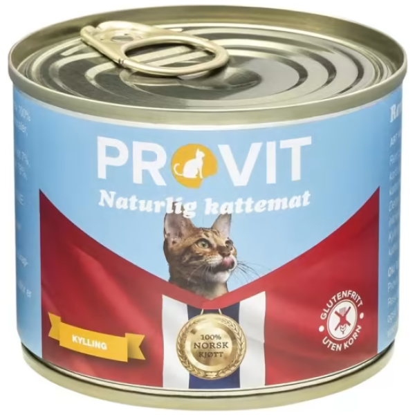 Provit Våtfor Katt M/Kylling 185gr