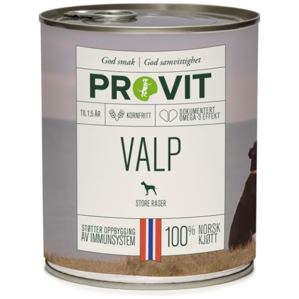 Provit Våtfor Valp store Raser 800gr