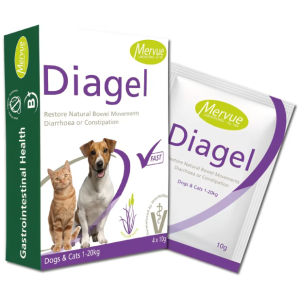 Diagel 4x10g Mot Diare Til Hund og Katt