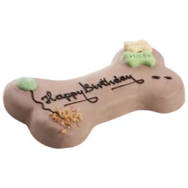 Lolopets Kake Happy Birthday M/Nøtter og Sjokolade 250gr