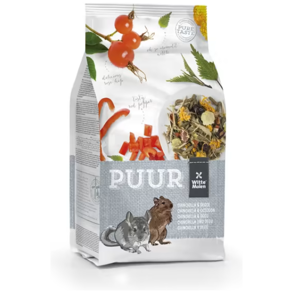 Chinchilla/Degusblanding Puur 500g