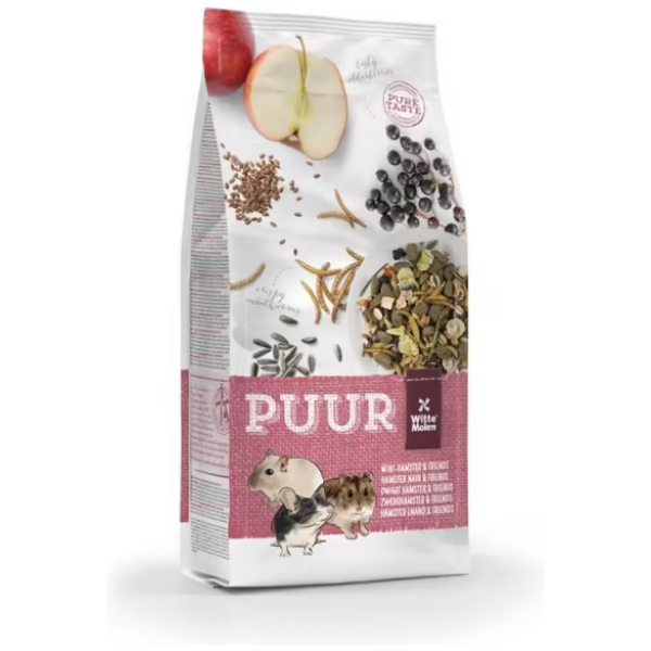 Dverghamsterblanding & Friends Puur 400g