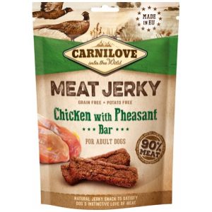 Carnilove Jerky Chicken with Pheasant Bar 100gr