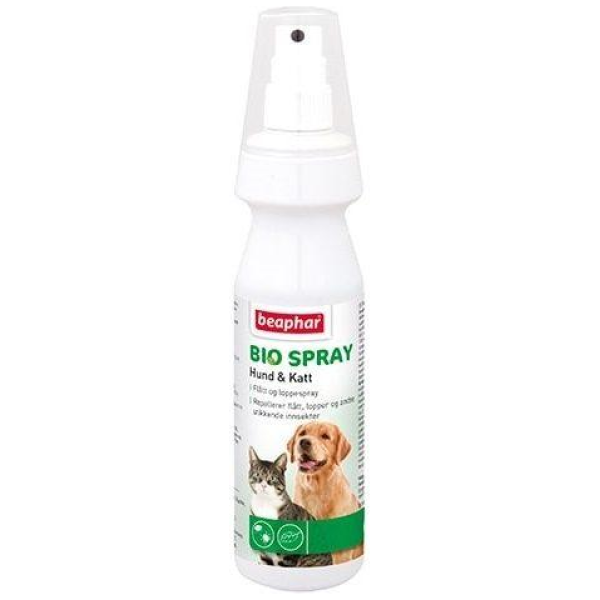 Beaphar Bio Biospray til hund og katt 150ml