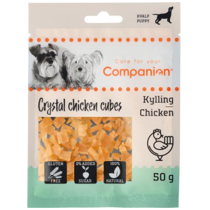 Companion mini Chicken cubes for puppy 50gr