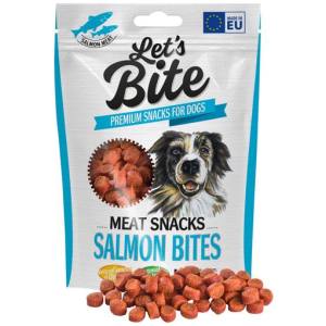 Lets Bite Meat Snacks Salmon Bites 150g