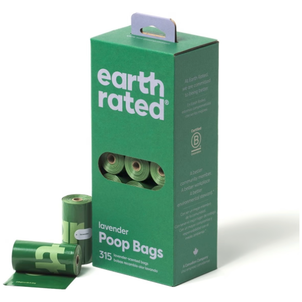 Earth Rated Eco-Friendly poser Lavendel 315stk