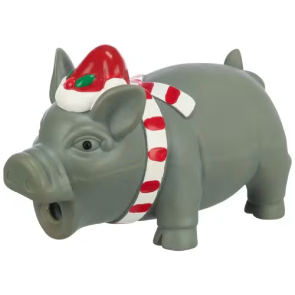 Xmas Pig Latex 16cm