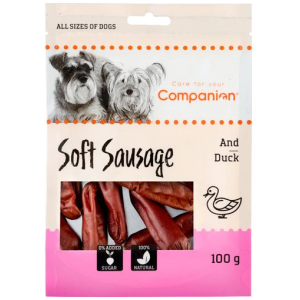 Companion Duck Soft Sausage 100g