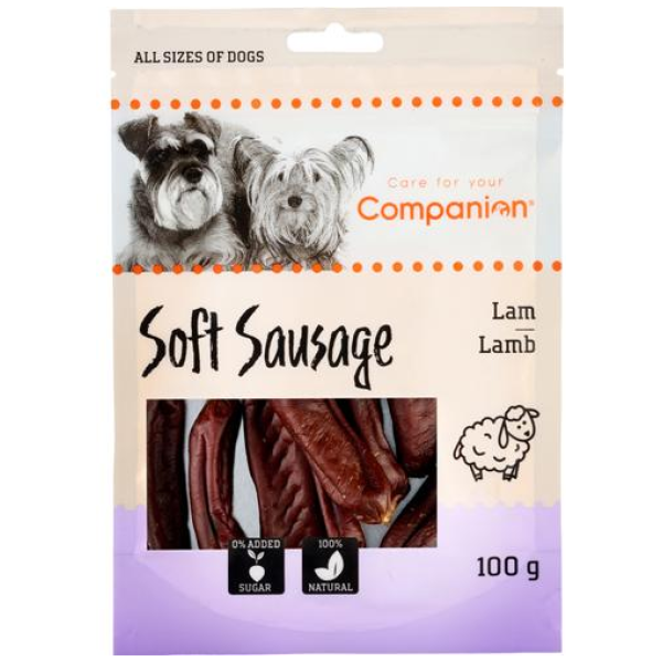 Companion Lamb Soft Sausage 100gr