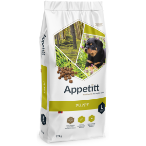 Appetitt Puppy Large Breed hundefôr 12 kg