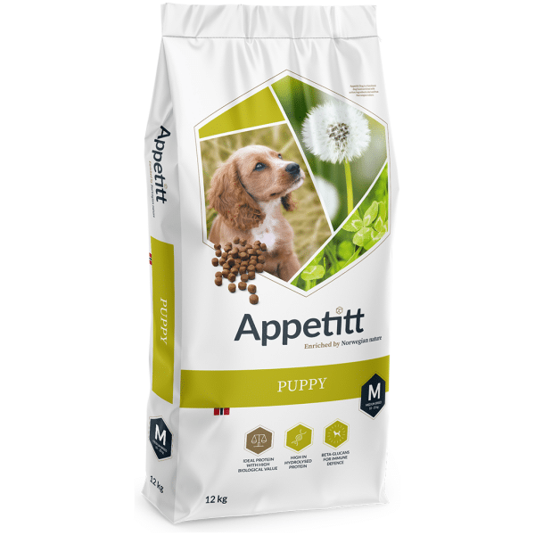 Appetitt Puppy Medium Breed hundefôr