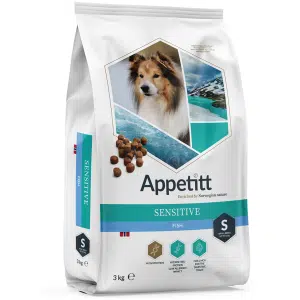 Appetitt Sensitive Fish Small Breed hundefôr 3 kg