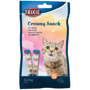 Creamy Snack Katt M/Tunfisk & Reker 5stk 14g