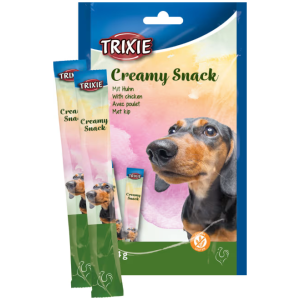 Creamy Snack Hund M/Kylling 5stk 14g