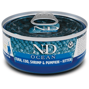 N&D Ocean Kitten Tuna, Cod, Shrimp & Pumpkin 70gr