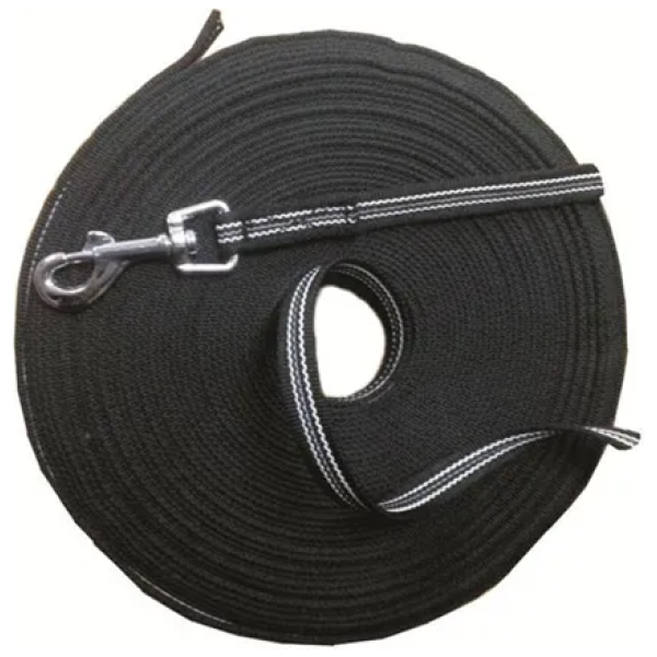 Sporline flat med gummigripp 15m