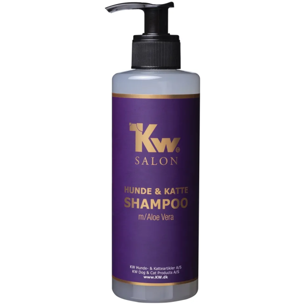 KW Salon Aloe Vera Shampo 300ML m/pumpe