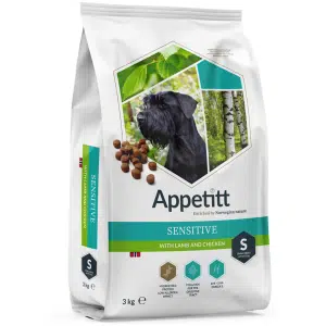 Appetitt Sensitive with Lamb & Chicken Small Breed hundefôr 3kg