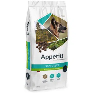 Appetitt Sensitive with Lamb & Chicken Large Breed hundefôr 12kg