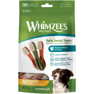 Whimzees tyggetannbørste Medium 210gr