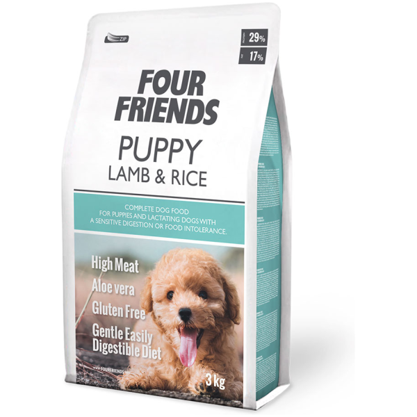 FourFriends Puppy Lamb & Rice