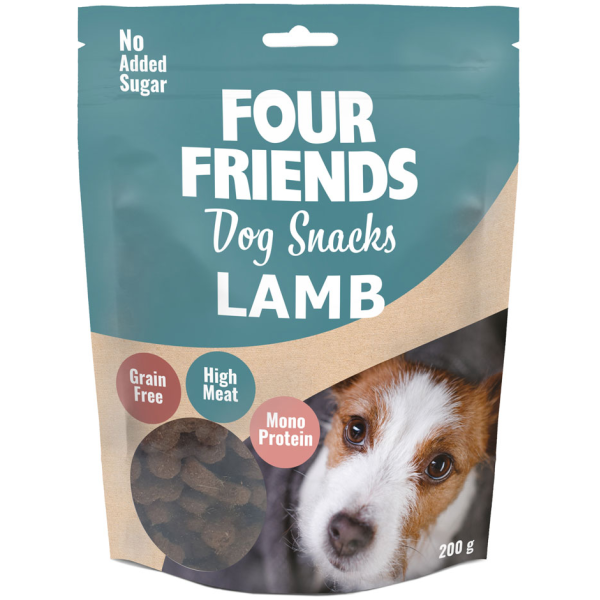 FourFriends Dog Snacks Lamb 200gr