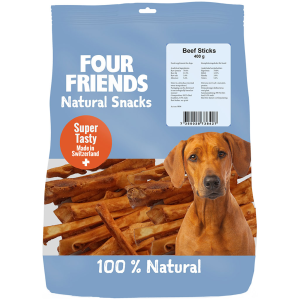 FourFriends Natural Snacks Beef sticks 400gr