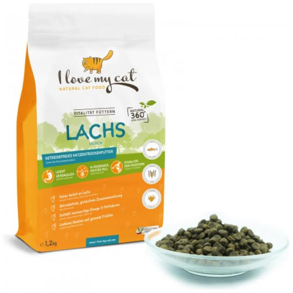 I love my Cat med Laks 1,2kg