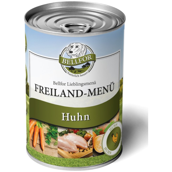 Bellfor Freiland-Menu Kylling Våtfor 400gr