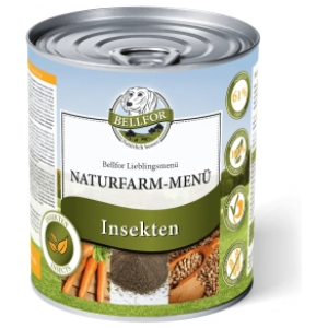 Bellfor Naturfarm-Menu Insekt Hypoallergen Våtfor 800gr