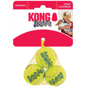 Kong Squeakair Tennis Ball XS 3pk