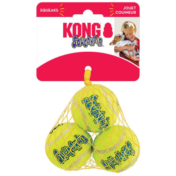 Kong Squeakair Tennis Ball Small 3pk