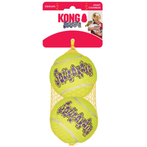 Kong Squeakair Tennis Ball Large 2pk