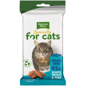 Natures Menu Snacks Katt Laks og Ørret 60g