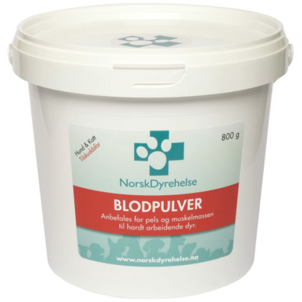 Norsk Dyrehelse Blodpulver 800gr