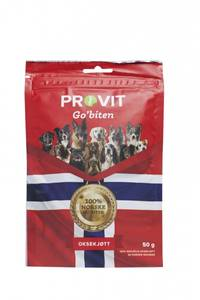 Provit Go’biten frysetørket Oksekjøtt 50gr