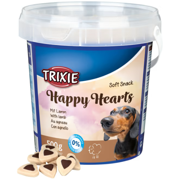 Soft Snack Happy Hearts With lamb 500gr