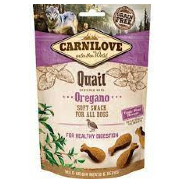 Carnilove Quail With Oregano Soft Snacks 200gr