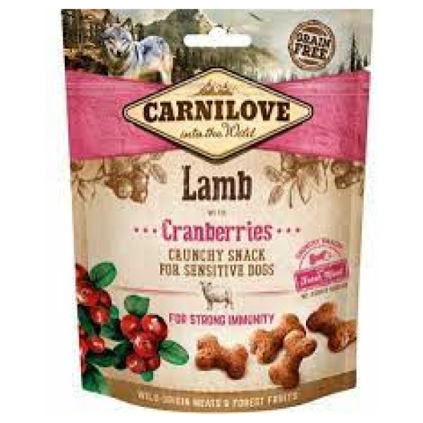 Carnilove Lamb With Cranberries Crunchy Snacks 200gr