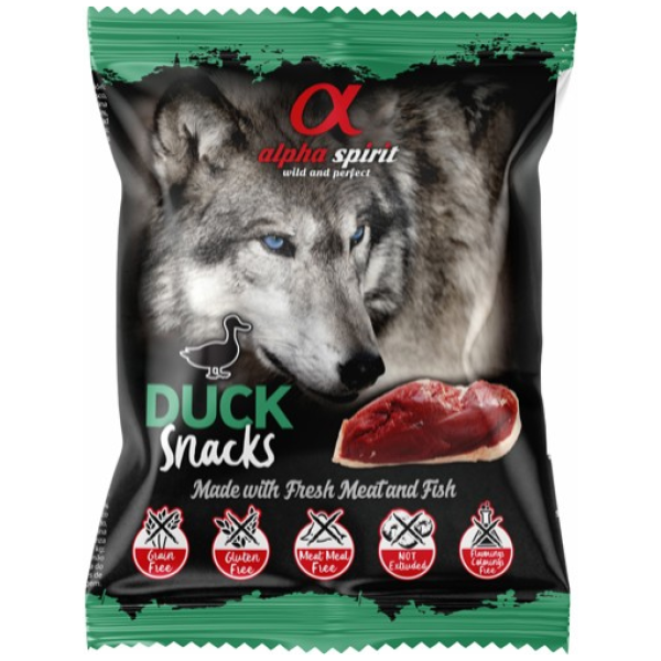 Alpha Spirit Duck Snack 50gr