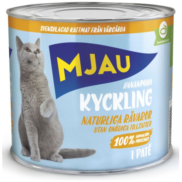 Mjau Paté med kylling 635gr