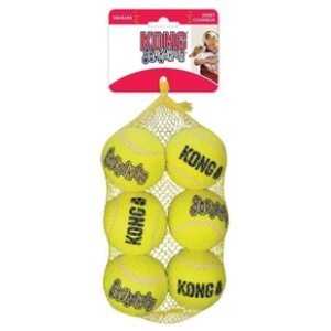 Kong Squeakair Tennis Ball Medium 6pk